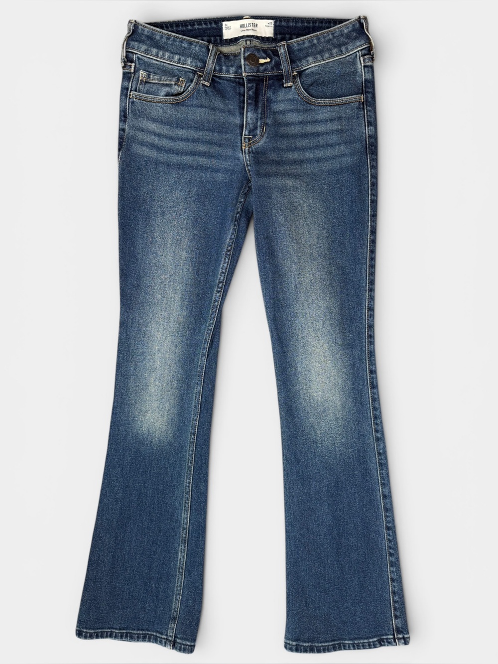 Hollister Low Rise Boot Jeans Size W25